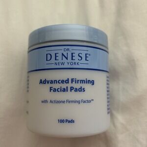 Dr. Denese Advanced Firming Facial Pads with Actizone 100 Count New Sealed